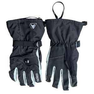 Level Matrix W Ski Gloves 8.5 Black Kevlar Bio-Mechanical Shell Gorpcore‎